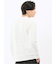 リンクスボーダージャガード クルーネック長袖Tシャツ