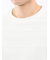 リンクスボーダージャガード クルーネック長袖Tシャツ