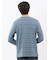 リンクスボーダージャガード クルーネック長袖Tシャツ