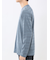 リンクスボーダージャガード クルーネック長袖Tシャツ