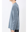 リンクスボーダージャガード クルーネック長袖Tシャツ