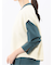地柄 バックスリット ニットベスト