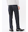 TechMove スリムフィット ノータックパンツ カルゼ紺(セットアップ可能)