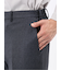 TechMove スリムフィット ノータックパンツ カルゼ紺(セットアップ可能)