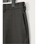 TechMove スリムフィット ノータックパンツ カルゼ茶(セットアップ可能)