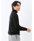 ウォッシャブル ウール混 タートルネックニット