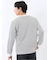 マルチボーダー クルーネック長袖Tシャツ