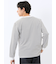 マルチボーダー クルーネック長袖Tシャツ