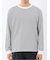 マルチボーダー クルーネック長袖Tシャツ