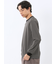 マルチボーダー クルーネック長袖Tシャツ