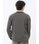 マルチボーダー クルーネック長袖Tシャツ