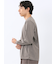 マルチボーダー クルーネック長袖Tシャツ