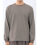 マルチボーダー クルーネック長袖Tシャツ