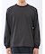 マルチボーダー クルーネック長袖Tシャツ