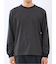 マルチボーダー クルーネック長袖Tシャツ
