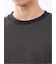 マルチボーダー クルーネック長袖Tシャツ
