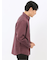綿混 起毛ワッフル レギュラーカラー長袖シャツ