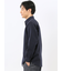 綿混 起毛ワッフル レギュラーカラー長袖シャツ