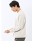 ウェーブジャガード クルーネック長袖Tシャツ