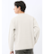 ウェーブジャガード クルーネック長袖Tシャツ