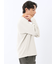 ウェーブジャガード クルーネック長袖Tシャツ