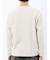ウェーブジャガード クルーネック長袖Tシャツ