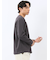 ウェーブジャガード クルーネック長袖Tシャツ