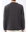ウェーブジャガード クルーネック長袖Tシャツ