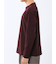 ウェーブジャガード クルーネック長袖Tシャツ