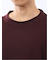 ウェーブジャガード クルーネック長袖Tシャツ