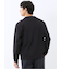 ウェーブジャガード クルーネック長袖Tシャツ
