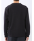 ウェーブジャガード クルーネック長袖Tシャツ