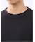 ウェーブジャガード クルーネック長袖Tシャツ