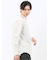 コットンタイプライター バンドカラー長袖シャツ