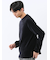 ストレッチ モールジャガード クルーネック長袖Tシャツ