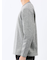 裏起毛カルゼ Vネック長袖Tシャツ