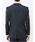 ストレッチウォッシャブル スリムフィット 2ボタン2ピーススーツ チェック紺