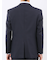 ストレッチウォッシャブル レギュラーフィット 2ボタン2ピーススーツ ウィンドペン紺