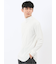 【WEB限定】KAITEKI+ ストレッチワッフル モックネック長袖Tシャツ