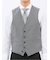 フォーマル リバーシブルベスト