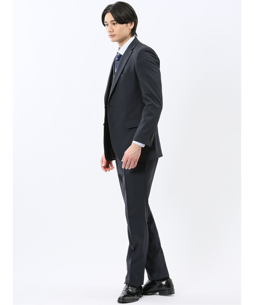ストレッチウォッシャブル スリムフィット 2ボタン3ピーススーツ