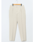 ダブルクロス テーパードパンツ ベージュ(セットアップ可能)
