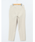 ダブルクロス テーパードパンツ ベージュ(セットアップ可能)
