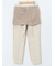 ダブルクロス テーパードパンツ ベージュ(セットアップ可能)