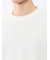 千鳥ジャガード クルーネック長袖Tシャツ