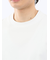 【DRESS T-SHIRT】シルケットスムス スロープネック 長袖Tシャツ
