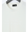 綿天竺 メッセージロゴ クルーネック長袖Tシャツ
