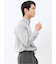 綿混オックス ボタンダウン長袖シャツ