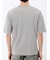 ストレッチ ボーダー クルーネック 5分袖 Tシャツ