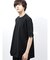 セマンティックデザイン MADE IN JAPAN ULTIMA 天竺無地モックネックBIG半袖Tシャツ